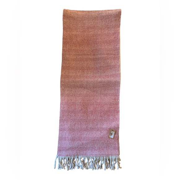 Creative Co-op Cotton Woven Table Runner with Bullion Fringe - Picture 4 of 6